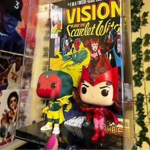 Scarlet witch & vision Funko pop